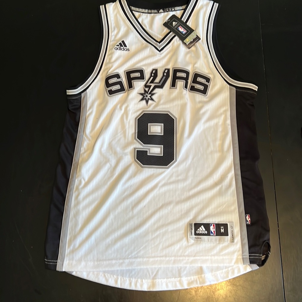 Adidas Spurs Parker #9 Swingman Jersey